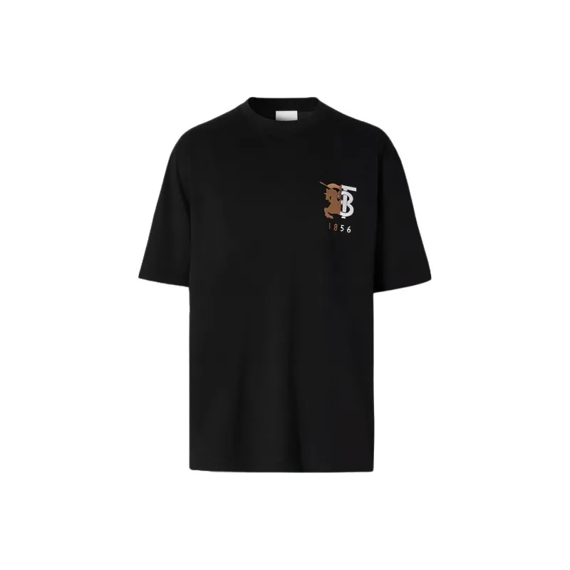 Burberry Contrast Logo T shirt-0