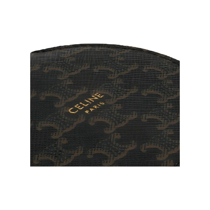 CELINE Triomphe Canvas And Lambskin Hanging Ornament Mirror Bag Accessory Women's Multicolor-3