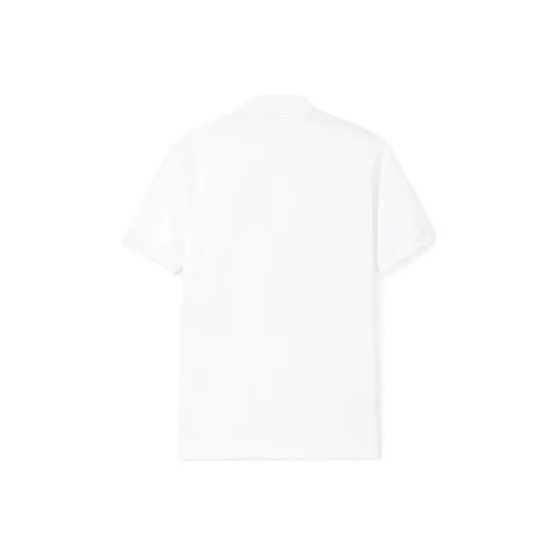 LACOSTE Open Neck Paris Polo Shirt-0