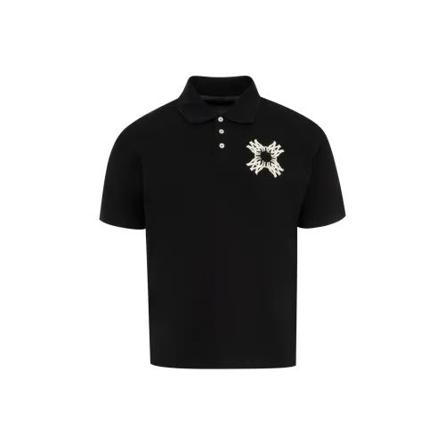 AMIRI Embroidered Ma Quad Polo