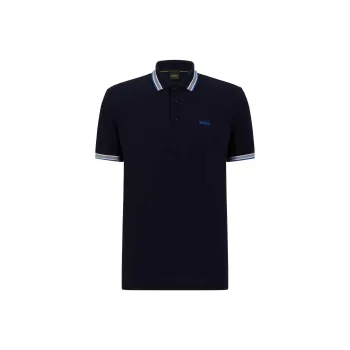 HUGO BOSS Polo Shirts Men Navy Blue