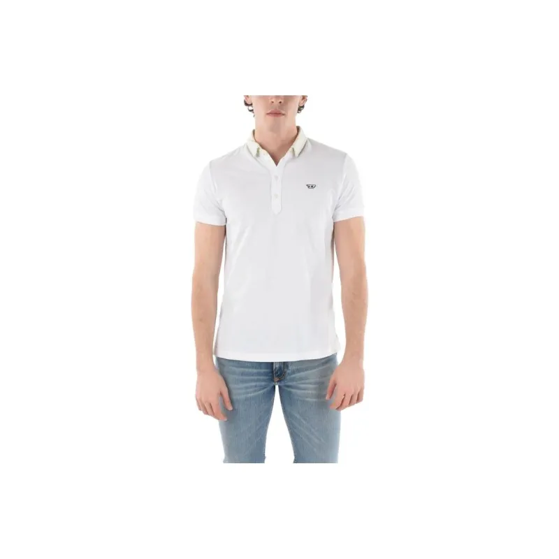 DIESEL Polo Shirts Men White-0