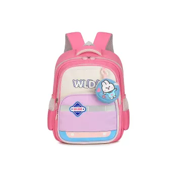 SEVENMOONS Oxford Student Bag Multicolor