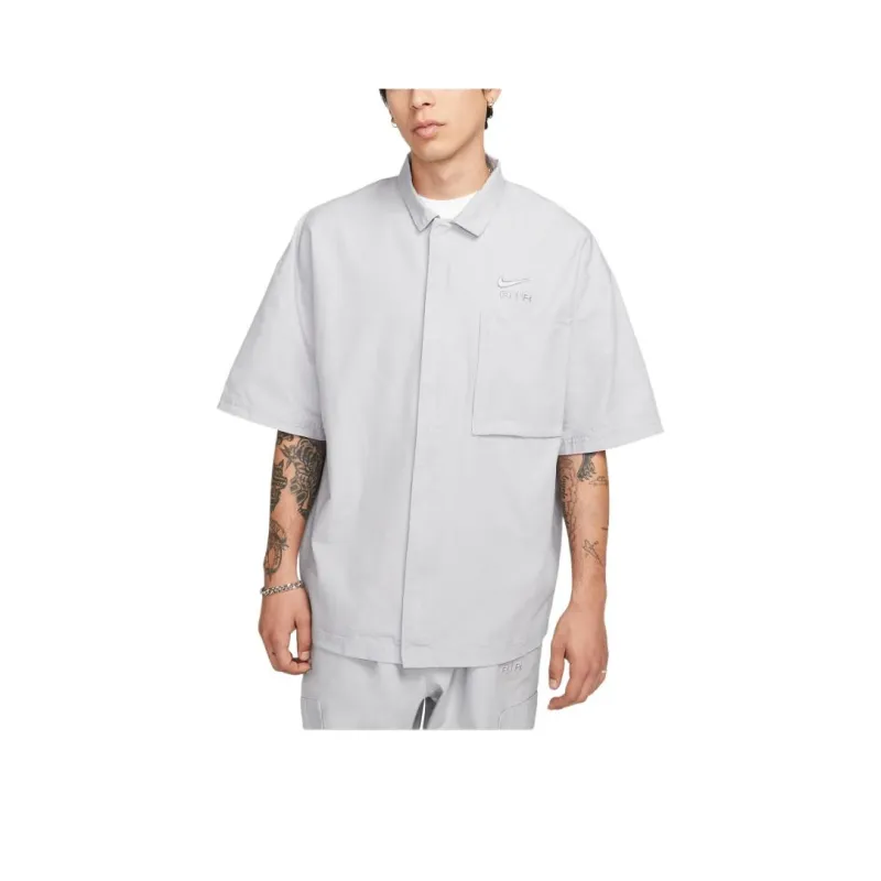 Nike Sportswear Air Men's Woven Over Shirt Top-0