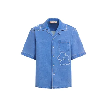 MARNI Floral Embroidery Shirt