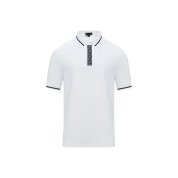LI NING 1990 Classic Collection Polo Shirt Men's Standard White
