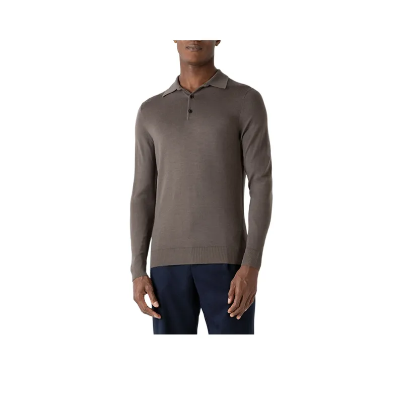SUNSPEL FW23 Polo Shirt Men's Cedar Brown-0