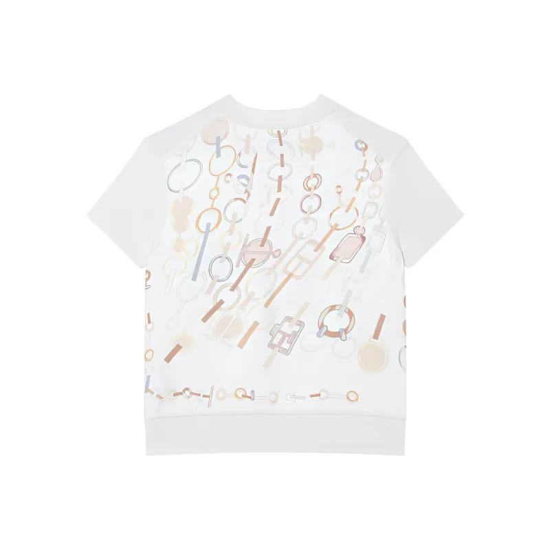 HERMES T Shirts Women's White-1