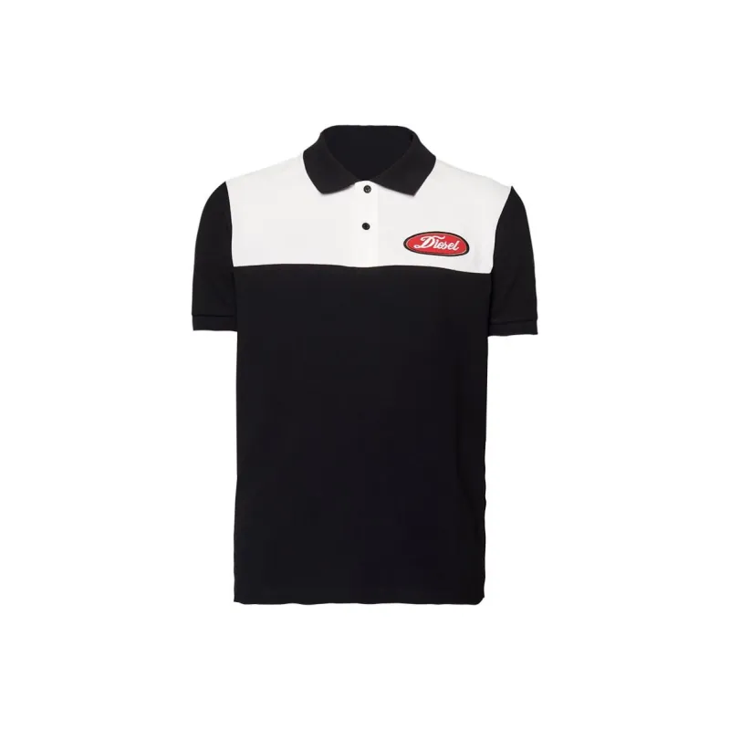 DIESEL Polo Shirts Men Black-0