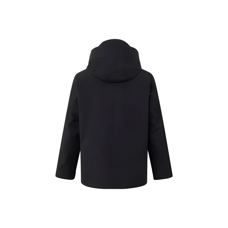 HAZZYS Trench Coats Men Black-1