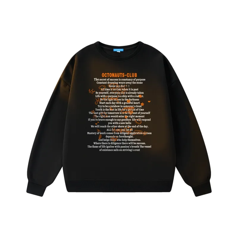 Small Columns Under The Sea Sweatshirt Unisex-6