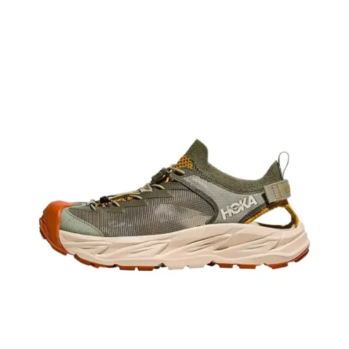 HOKA ONE ONE HOPARA 2 Anti Slip Wear Resistant River Trekking Shoes Men's Green