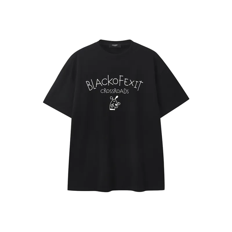 BLACK OF EXIT T Shirts Unisex-5