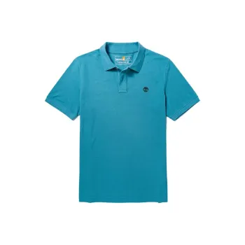 Timberland Polo Shirts Men Storm Blue