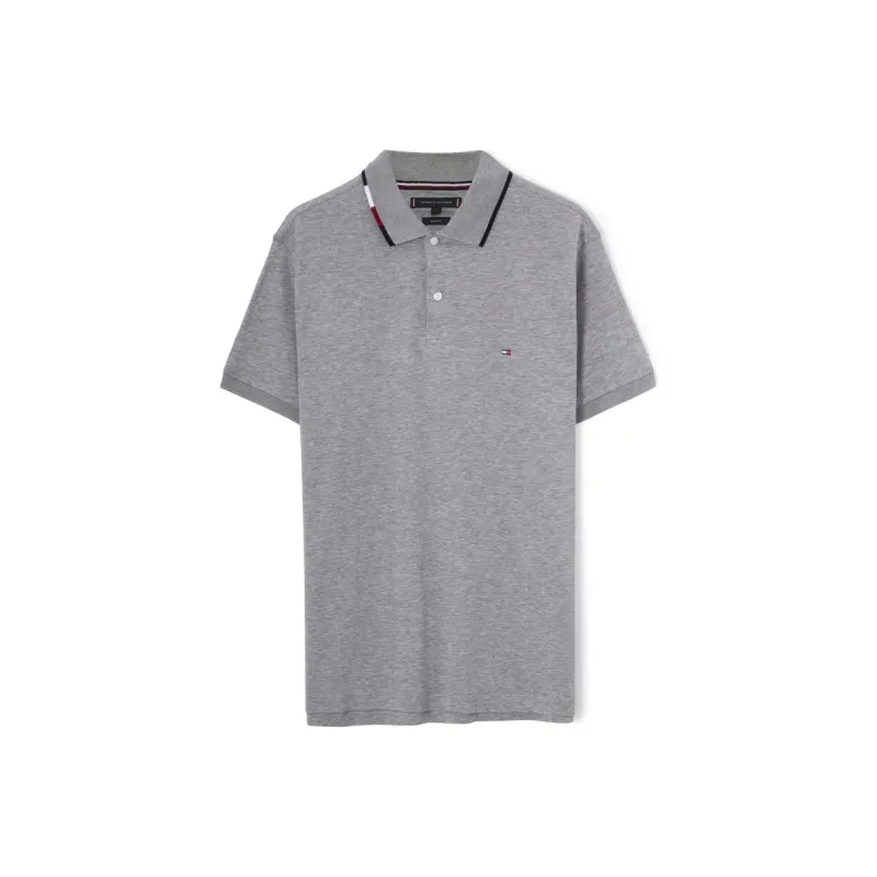 Tommy Hilfiger SS23 Polo Shirt Men's Dark Gray-0