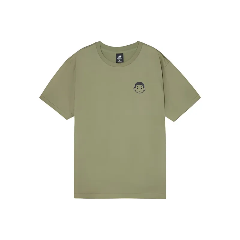 New Balance Noritake Collection T Shirt Unisex Army Green-1