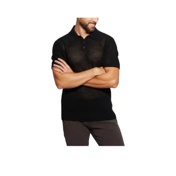 GUESS Polo Shirts Men Black