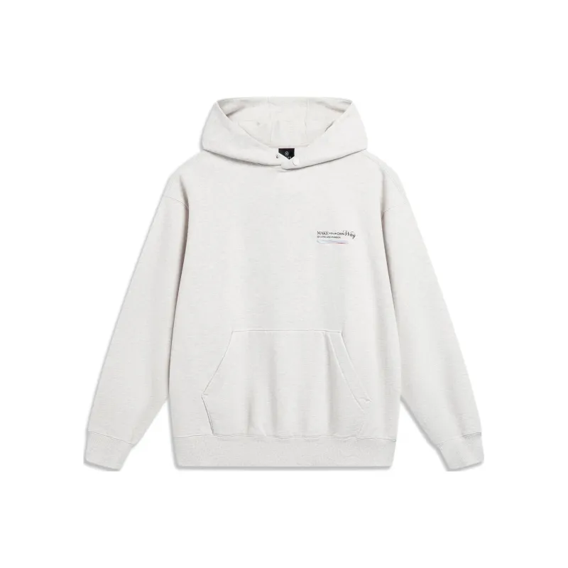 LiNing Wade Collection Sweatshirt Men's Heather Gray Tile Gray-0