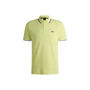 HUGO BOSS Polo Shirt Men's Yellow