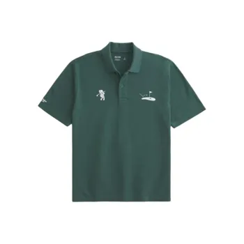 Hollister Polo Shirt Men's Dark Green