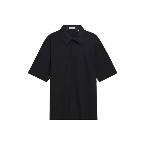 THEORY Designer Co-authored Collection Polo Shirts Men Black