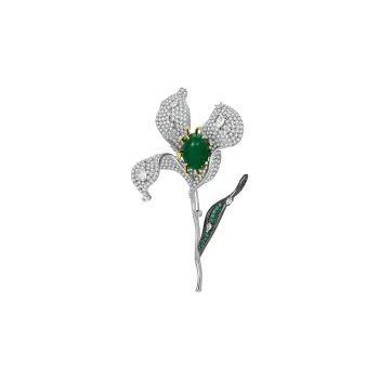 JAY Imitation Agate Brooches Women's