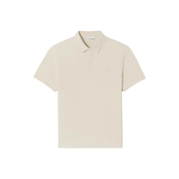LACOSTE Polo Shirts Men Beige