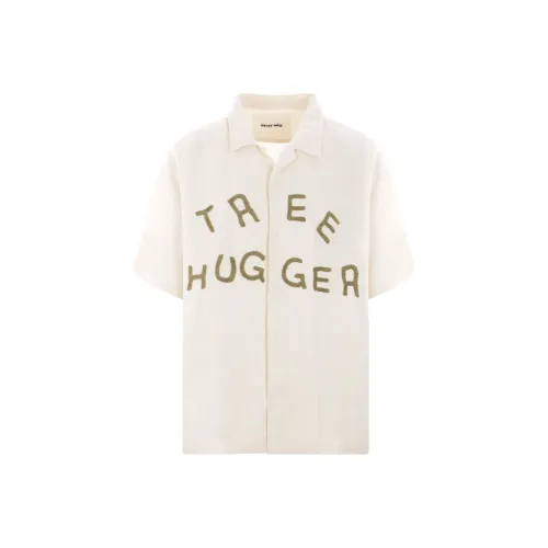 Story Mfg Greetings Appliqué lettering Shirt