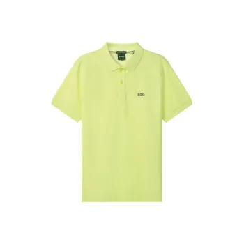 HUGO BOSS Polo Shirts Men Yellow Green