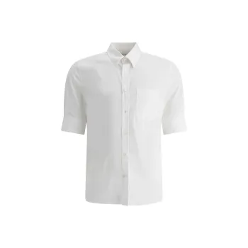 Alexander McQueen Short Sleeved Buttoned Shirt