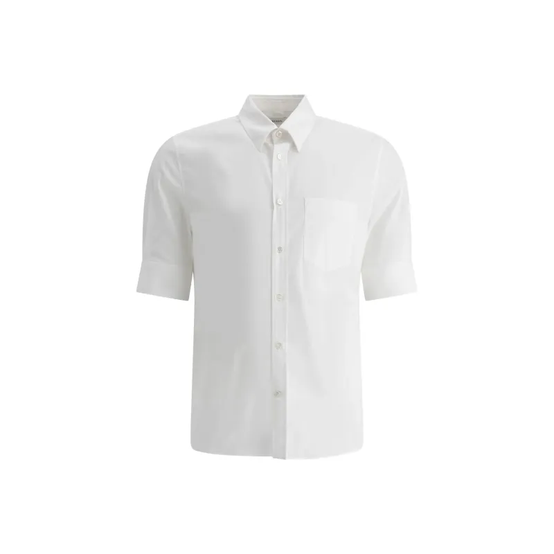 Alexander McQueen Short Sleeved Buttoned Shirt-0