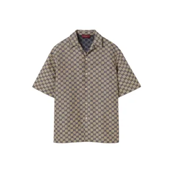 GUCCI Gg Supreme Printed Shirt