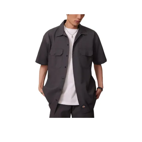Dickies Shirts Men Dark Gray