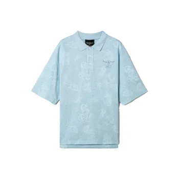 Boy London Polo Shirts Unisex Blue
