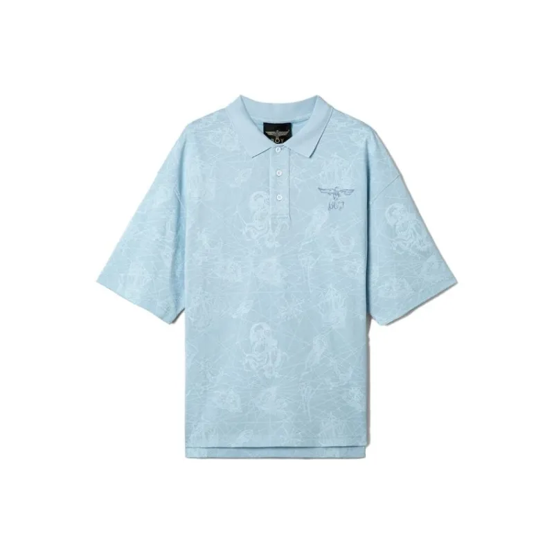 Boy London Polo Shirts Unisex Blue-0