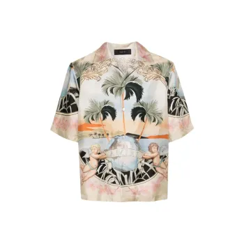 AMIRI Cherub Silk Shirt