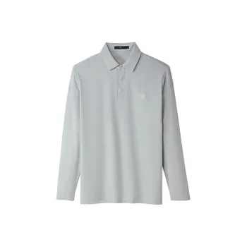 HLA Polo Shirt Men's Light Gray