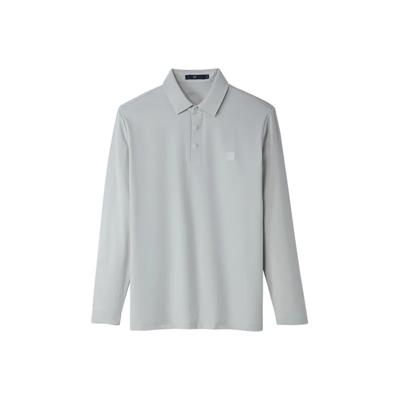 HLA Polo Shirt Men's Light Gray-0