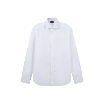 EMPORIO ARMANI Long Sleeved Shirts Men's White