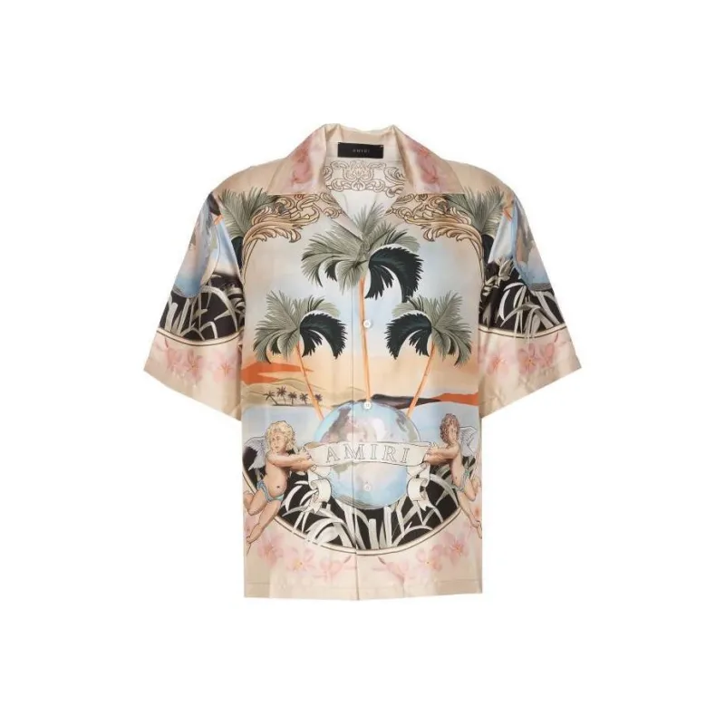 AMIRI Cherub Silk Shirt-0