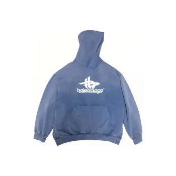 Balenciaga Sweatshirts Men Blue