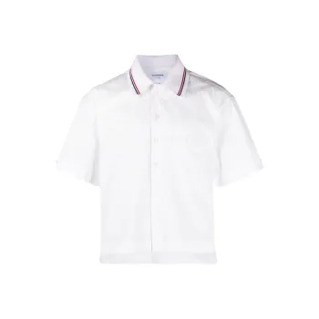 THOM BROWNE Buttoned Short Sleeved Shirt