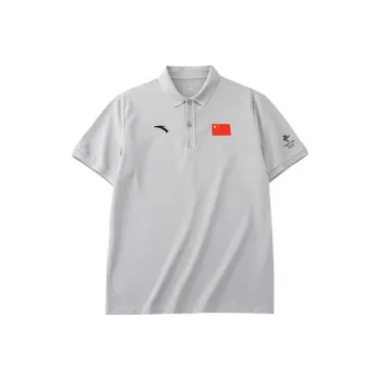 Anta All weather Polo Shirt Men's Gray