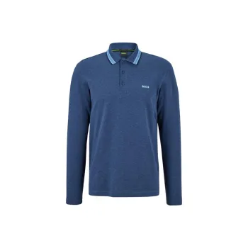 HUGO BOSS Polo Shirts Men Light Blue