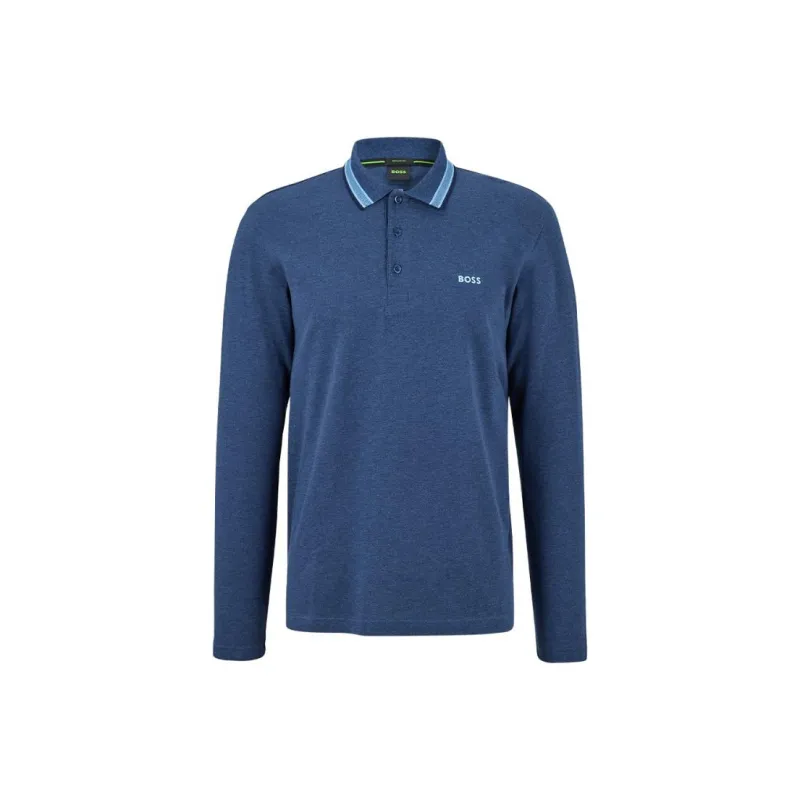 HUGO BOSS Polo Shirts Men Light Blue-0