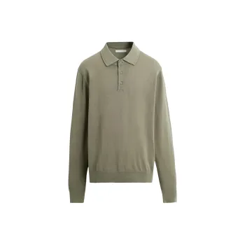 ZARA Polo Shirts Men Khaki