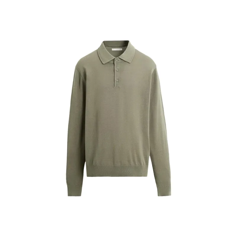 ZARA Polo Shirts Men Khaki-0