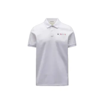 Moncler SS22 Polo Shirts Men White