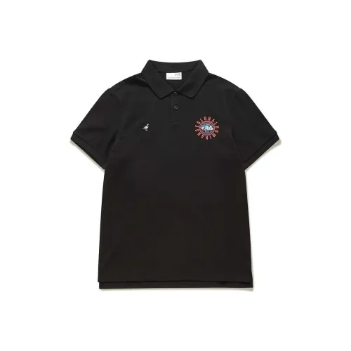 FILA FUSION x STAPLE Polo Shirt Men's Black