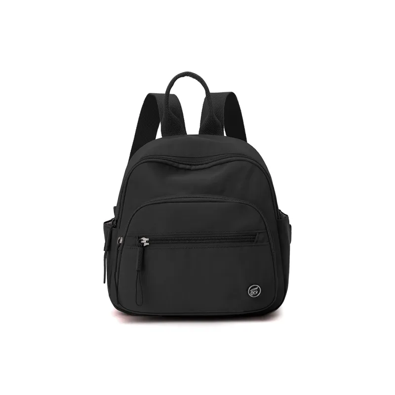 Yalu Nylon Backpack Regular Women's Black/Brown/Yellow/Purple/White/Green-0